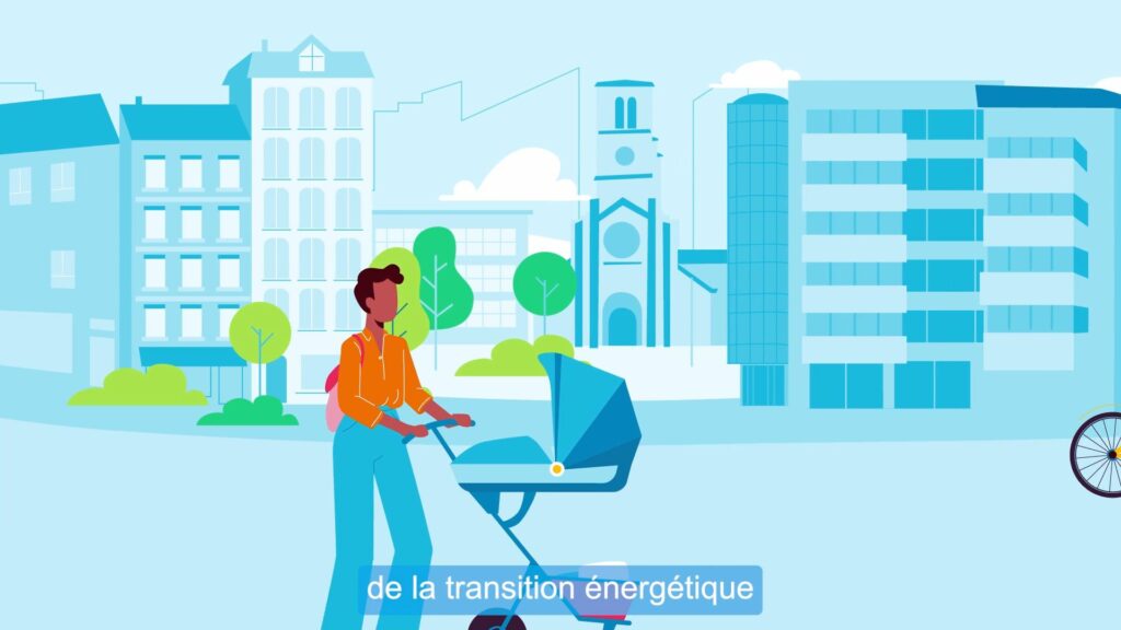 Extrait - publicité motion design - La Louvière - Guichet Energie Logement